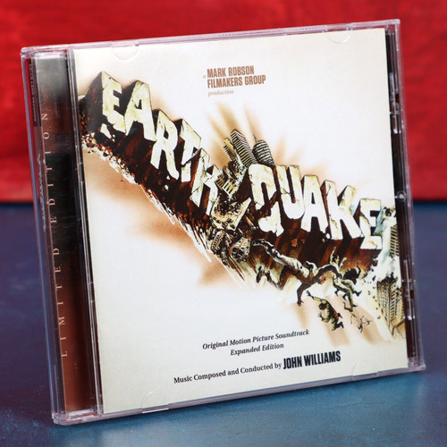 John Williams Earthquake Soundtrack Score CD LE 5000 La-La Land Records 2019