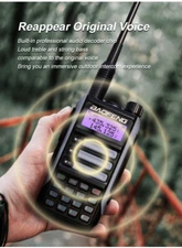 BAOFENG UV-16 PRO DUAL-BAND WALKIE TALKIE LONG RANGE TWO WAY HAM RADIO 8800MAHMJ
