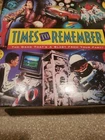Times To Remember Board Game By Milton Bradley 1991 Vintage Complete
