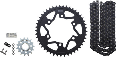 Vortex Chain and Sprocket Kit Black CK6457