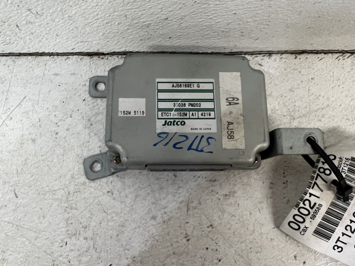 2004 Mazda 6 3.0L TCU TCM transmission control module unit ID