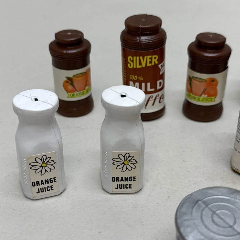 Lote 30+ Caja de latas de comestibles vintage para casa de muñecas Libby Giant Campbell's DelMonte Ritz Foto 2 de 4