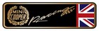 MINI COOPER RACING Sticker vinyle laminé