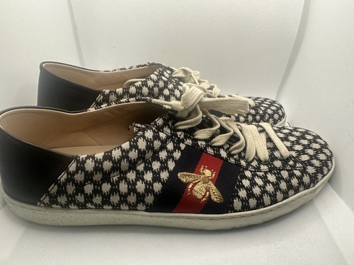 Gucci Men’s Sneakers Embroidered Bee