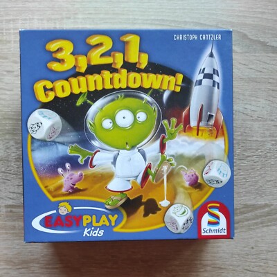 3,2,1 Countdown Schmidt Spiele Easy play kids tolles Spiel guter Zustand