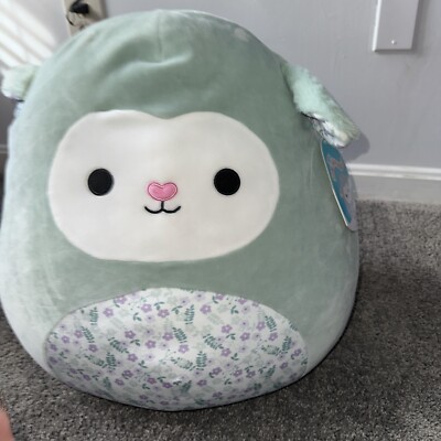Squishmallow Relinda the Lamb Easter Plush 16  Target Exclusive 2022 