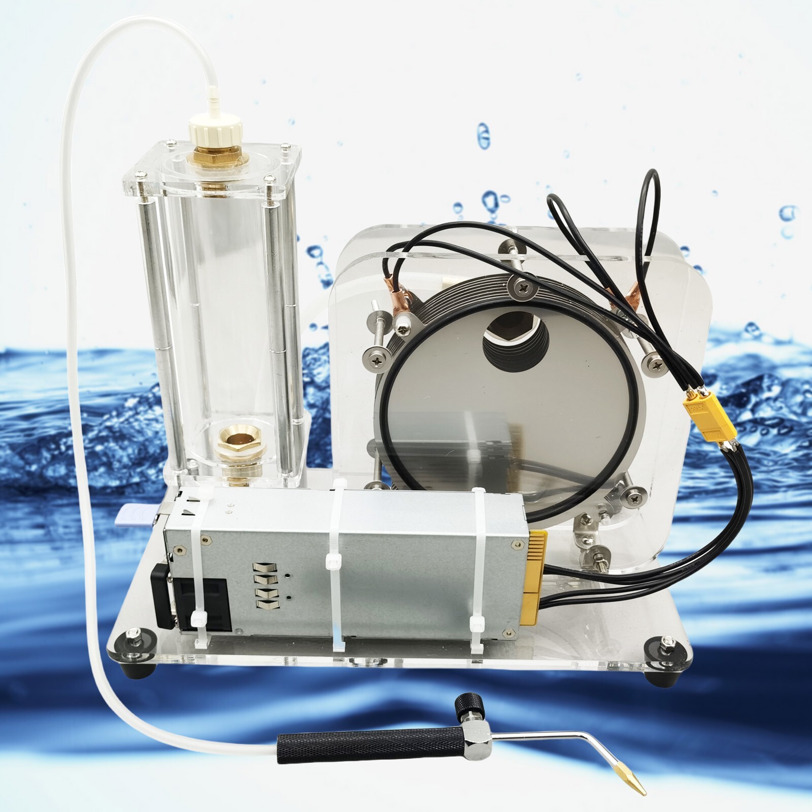 100-240V Oxy-Hydrogen Flame Generator Water Welder Electrolysis Water Machine