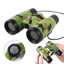 Binoculars Children Simulation CS Telescopes Toys For Kids Outdoor Birding  D1A6