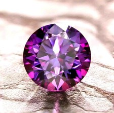 2.15 ct Loose Diamond Round Purples Color Cut D Grade VVS1 lab grown Gemstone