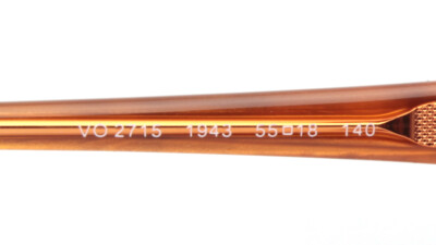 Vogue Vo 2715 1943 Havana On Orange Authentic Eyeglasses 55-18-140 Vogue VO 2715 1943 HAVANA On ORANGE EYEGLASSES VO2715 55-18  main image 2