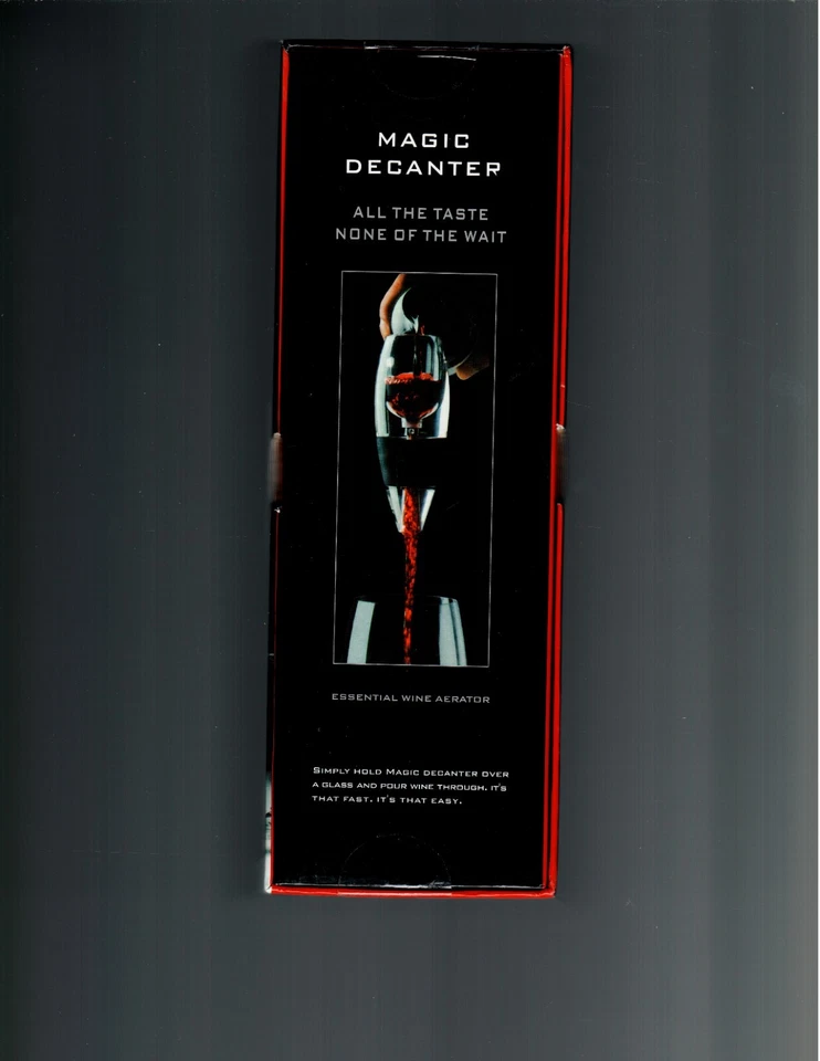 Magic Decanter, Essential Wine Aerator, NIB - Image 3 of 4