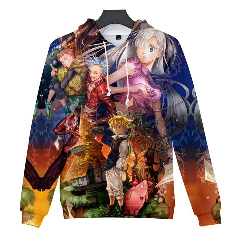 The Seven Deadly Sins Hoodie Kid Adult 