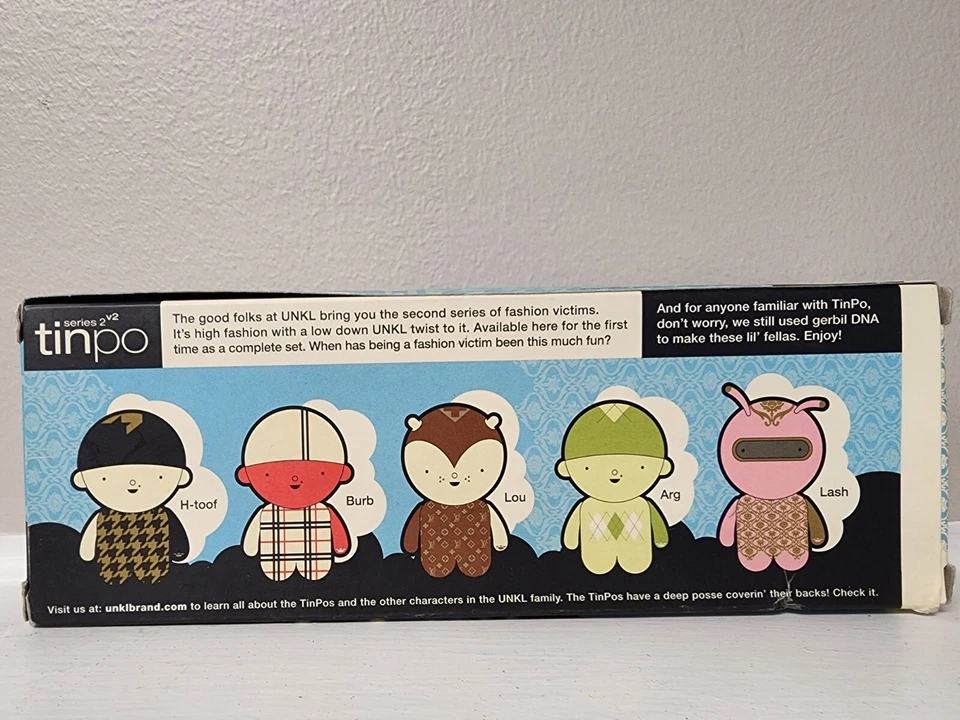 UNKL Tinpo Fashion Victims Series 2 with Death Certificate Figure Set NIP - Image 3 of 3