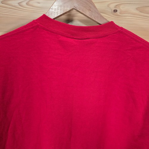 VTG Indiana University Hoosiers Garfield T Shirt Men Large Red NWT 90s - Picture 4 of 15