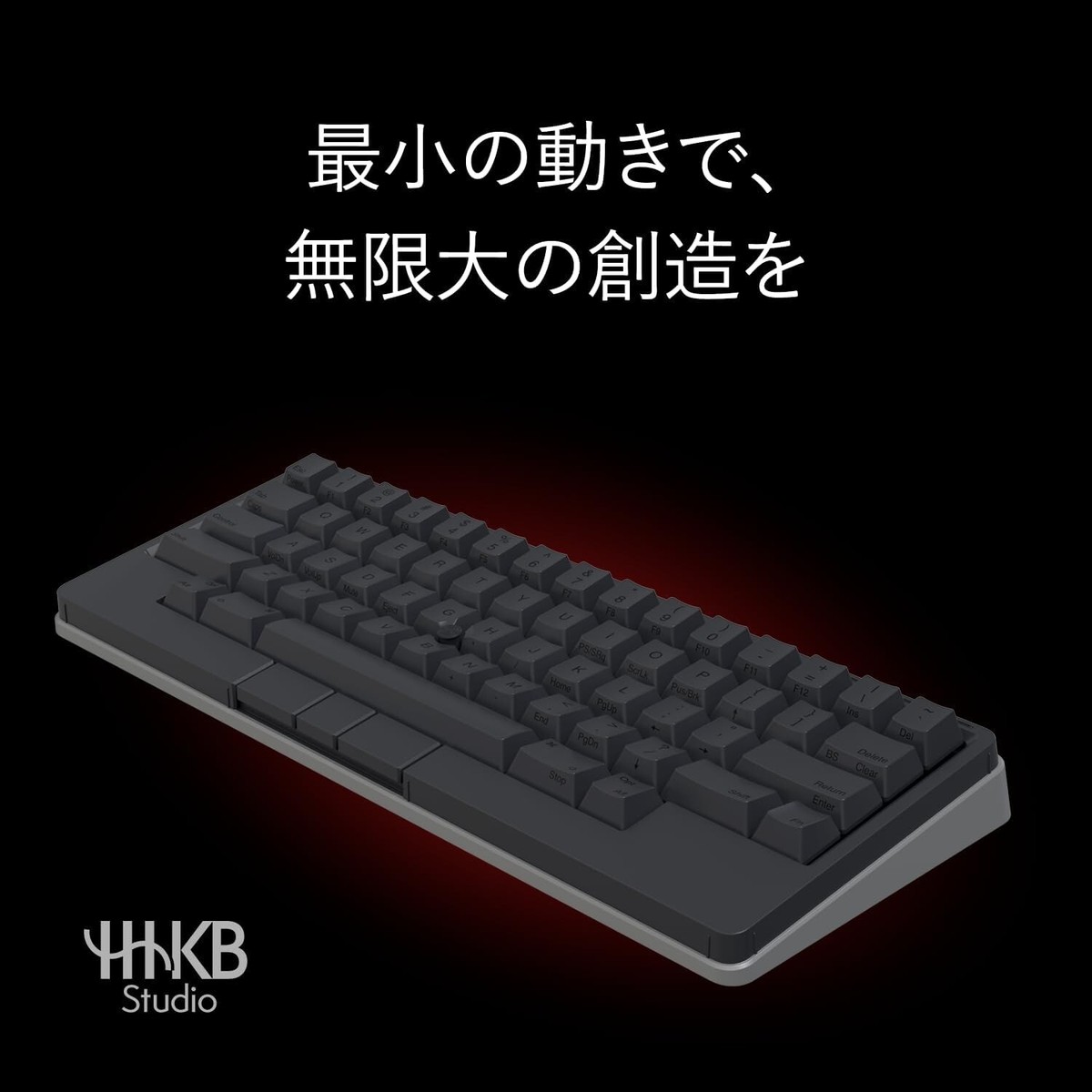 Clavier HHKB PFU PD-ID100B - Bluetooth, USB-C, 60 Touches, Noir (neuf)