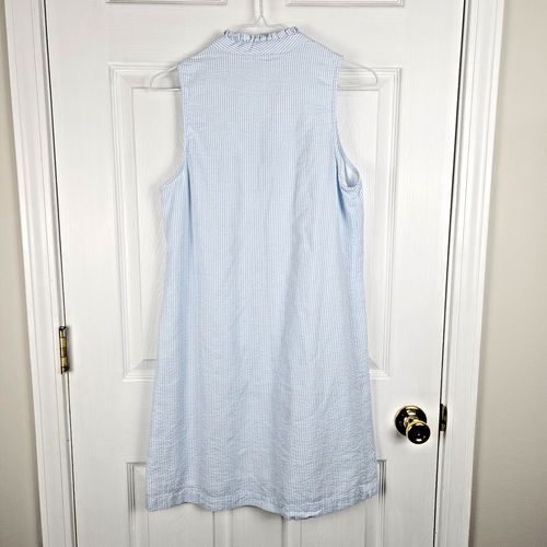 Southern Tide Adelyn Seersucker Dress Womens Size S Striped Lined 10886 Shift - Picture 2 of 8