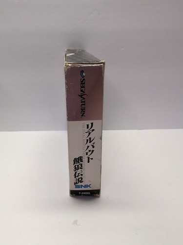 Real Bout Fatal Fury Garou Densetsu W/ RAM Cart Sega Saturn SNK Japanese US SELL - Picture 12 of 20