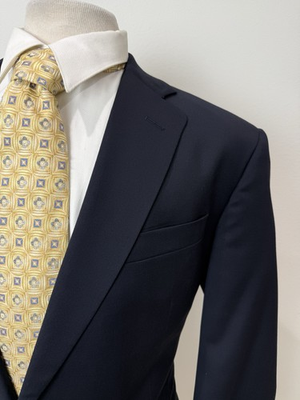 #ad #ad Brooks Brothers 1818 Madison Men’s Navy Estrato Wool Suit 44 R Pants 39 X 30 $149.97