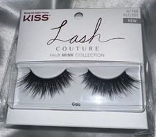 Kiss Lash Couture Faux Mink Collection False Eyelashes - 3 New Packs Gala