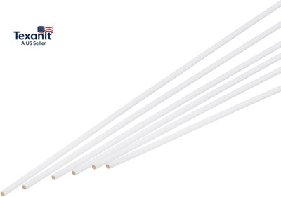 6Pcs Brass Brazing Rods Flux Coated, Phosphor Copper Solder, Low Temperature Wel