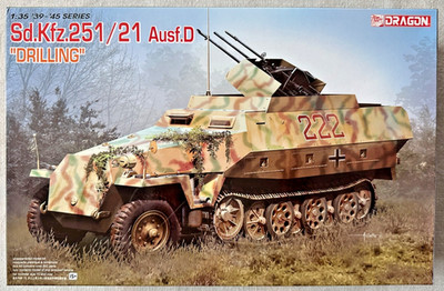 Dragon 6862 1/35 Sd.Kfz.251/21 Ausf.D ''Drilling''