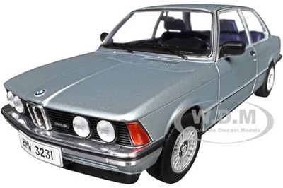 1980 BMW 323I SAPPHIRE BLUE 1/18 DIECAST MODEL CAR BY SOLIDO