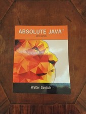 Absolute Java by Kenrick Mock and Walter Savi...