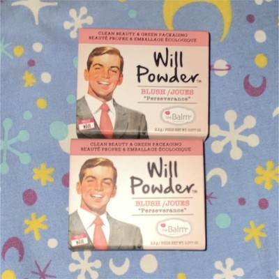 2 theBalm Will Powder Blush Perseverance Single Pressed Powder Shimmer