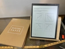 Sony Digital Paper System DPT-RP1  13.3” E-Ink Tablet  E-Reader w Stylus Box Exc