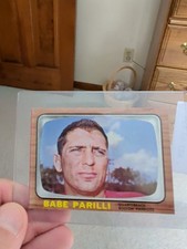 1966 Topps - Babe Parilli #12..Great Card! EXMT-NM! Great Color!!