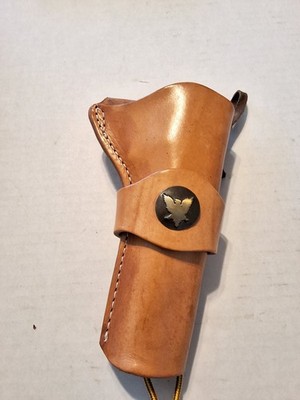 CLASSIC OLD WEST STYLES MAKER El Paso TX Leather R/H LEATHER COWBOY HOLSTER