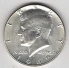 1969 D KENNEDY HALF DOLLAR SILVER .400 UNITED STATES OF AMERICA FIFTY CENTS .50¢