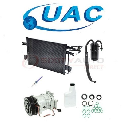 UAC AC Compressor & Component Kit for 1994 Dodge Dakota 3.9L 5.2L V6 V8 - bc
