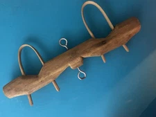 Antique Yoke for Oxen or Horses Wooden Double Ox