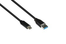 Good Connections USB 3.2 Gen.2 Cable - 10 GBit/s / 3 A - Male A to USB-C  Male -