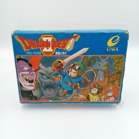 Dragon Quest 2 II Famicom FC NES Nintendo Authentic Japanese CIB Complete