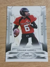 2009 Playoff Prestige #140 Graham Harrell SP Packers NFL Football Rookie Card. rookie card picture