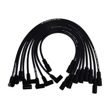 Silicone Spark Plug Wires 8.0mm Black Fits Chevy Gmc Vortec 5.0 5.7 350 1996-200