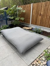 Ocean XL Sun Lounger Flanelle Grey Fabric Seats Two