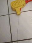 Vintage 1972 Mattel Tuff Stuff Yellow Plastic Drill WORKS Power Tool Toy  — photo 5