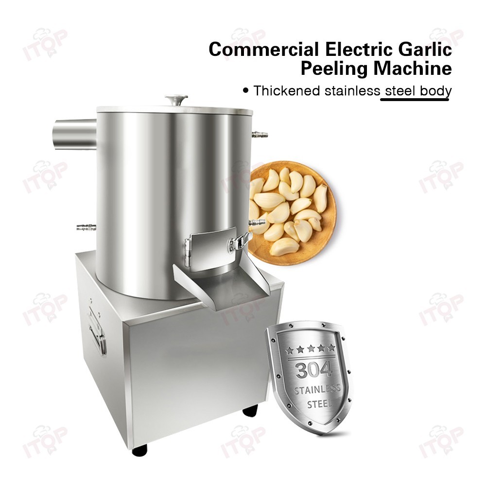 Electric Garlic Peeler Commercial Garlic Peeling Machine Kitchen Machine 100kg/h