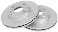 2X Bremsscheibe A.B.S. 17090 FüR Dc Kia Rio 1 16V