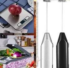 Kitchen Bundle: 14/16-in-1 Veggie Chopper+Digital Scale+Electric Milk Frother.