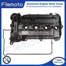 Aluminum Engine Valve Cover for Honda 18-24 Accord CR-V Civic 1.5L 123106A0A01