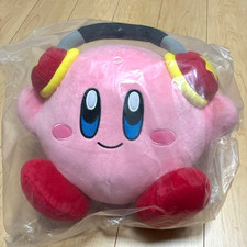  New BANDAI Ichiban Kuji Kirby of the Stars A Prize Happy Kirby Plush Doll Toy