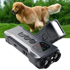 Ultrasonic Dog Bark Deterrent Devices Anti Barking Control Training Rechargeable