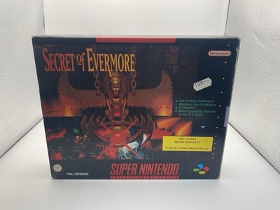 Secret Of Evermore Big Box (Snes Super Nintendo) - CIB & OVP