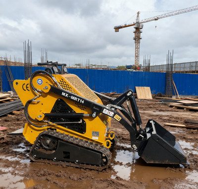 AGT  13.5HP  RATO R420D Engine Mini Skid Steer Stand-on Loader Crawler MX-MRT14
