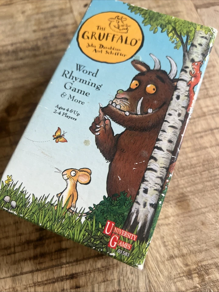 The Gruffalo Rhyming Word Game Card Game University Games Matching Reading Skill - Image 2 of 4