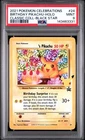 2021 POKEMON CELEBRATIONS CLASSIC COLL #24 BIRTHDAY PIKACHU-HOLO PSA 9